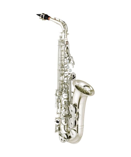 1_main_raw YAMAHA YAS-480S Silver-Plated Intermediate Alto Saxophone - Image 1
