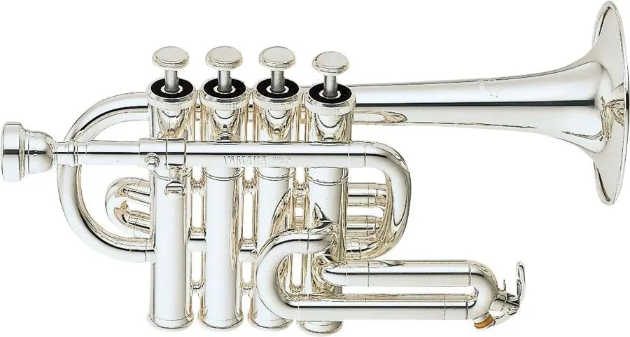 2200900001337_a Yamaha YTR-6810S Professional Piccolo Trumpet - Image 1