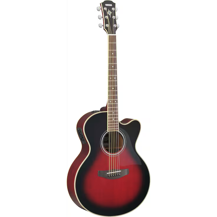 22A93109CF8A45B4BEE5A5DA2ABB821B_12073_tcm113-1659169 YAMAHA CPX700II DSR Acoustic Electric Guitar - Image 1
