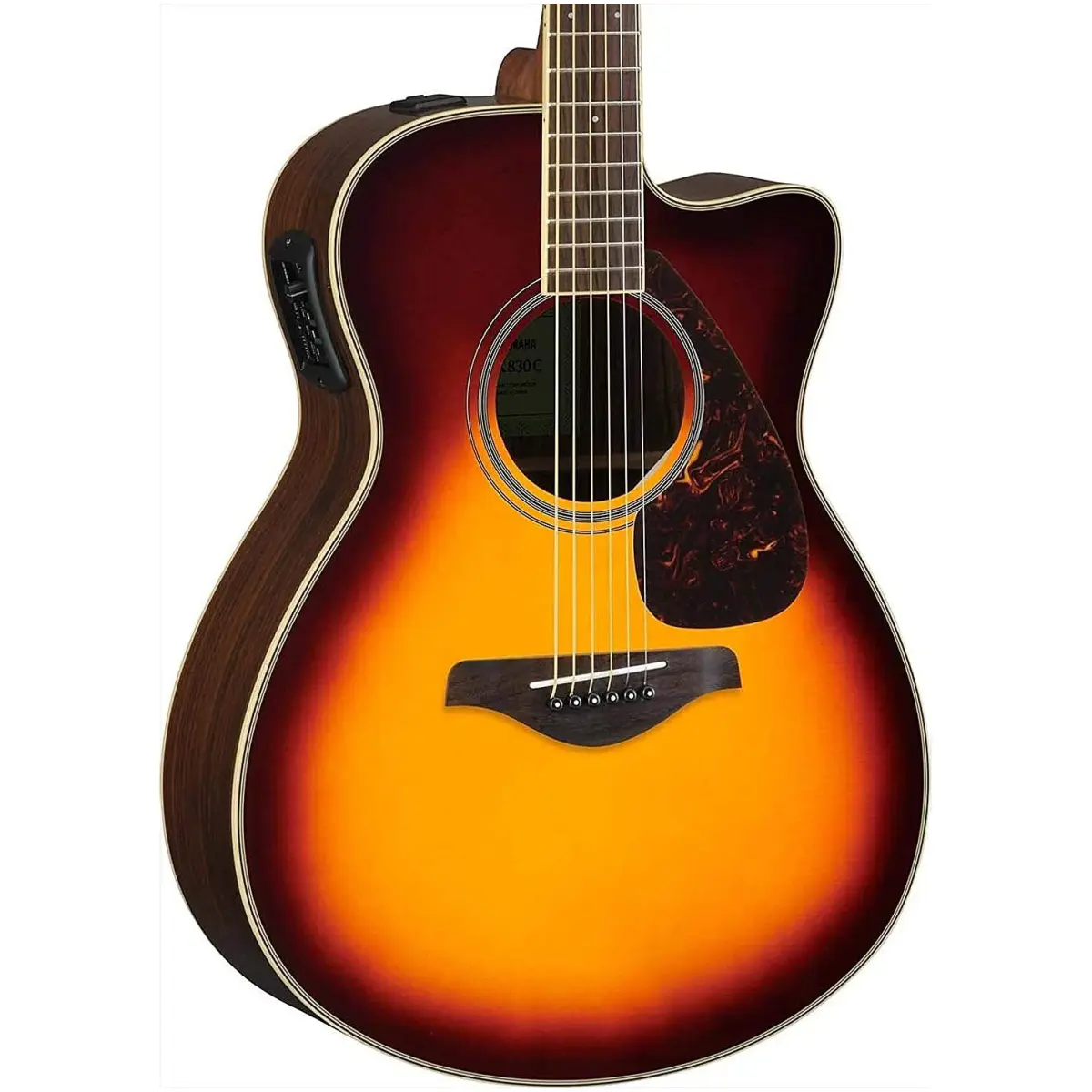 Yamaha FSX830C BS Concert Guitar - Image 3