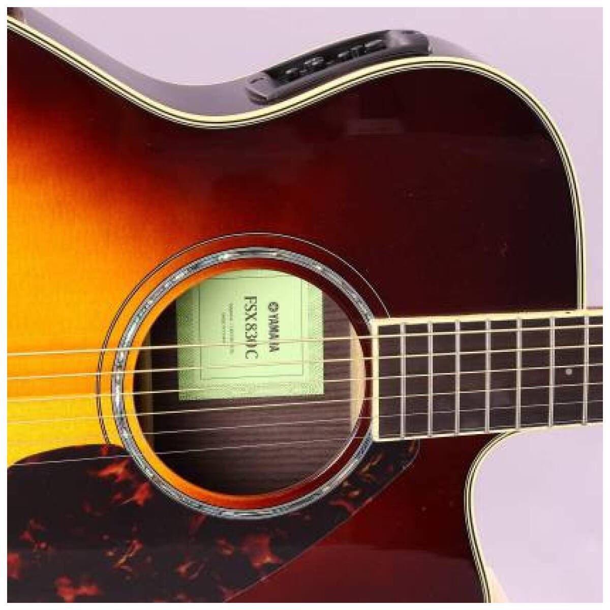 Yamaha FSX830C BS Concert Guitar - Image 2