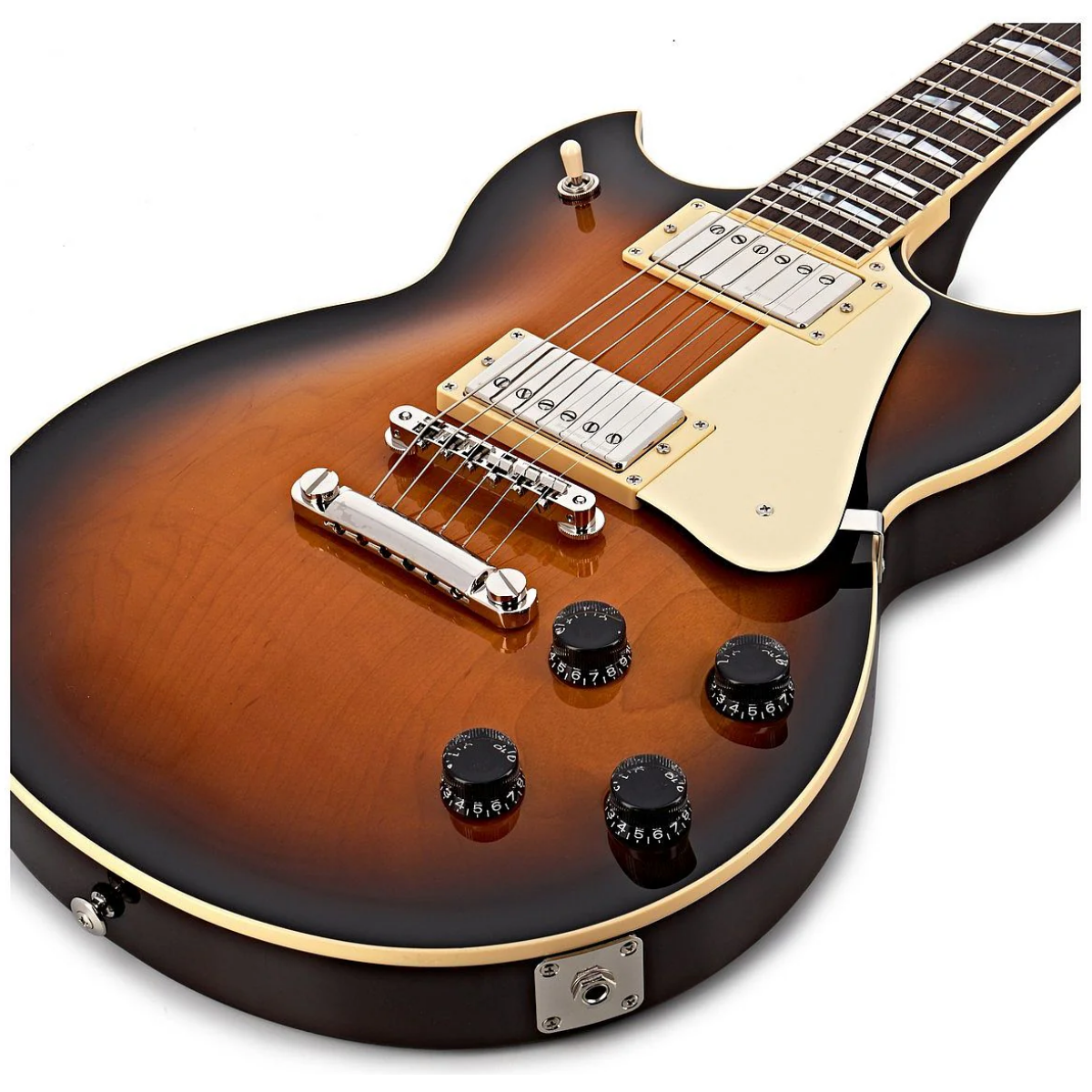 Yamaha SG1820 BLK Electric Guitar (With Case) - Image 2