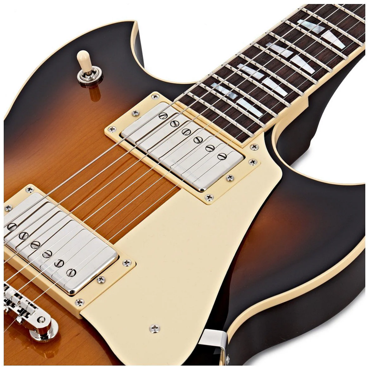 Yamaha SG1820 BLK Electric Guitar (With Case) - Image 4