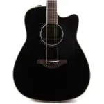 Yamaha FGX820C BLK Dreadnought Acoustic-electric Guitar - Image 3
