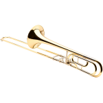 Yamaha YSL-620 Bb/F Tenor Trombone - Image 4
