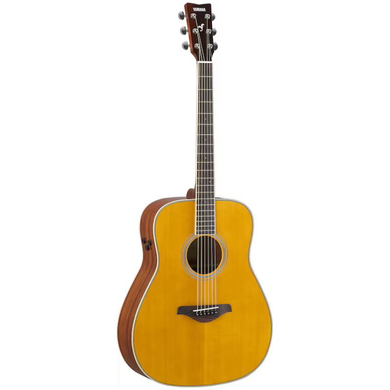 Yamaha FG-TA VT TransAcoustic Dreadnought Guitar