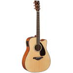Yamaha FGX800C NAT Dreadnought Acoustic-Electric Guitar