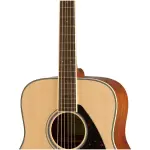 Yamaha FG820 NAT Dreadnought Acoustic Guitar - Image 2