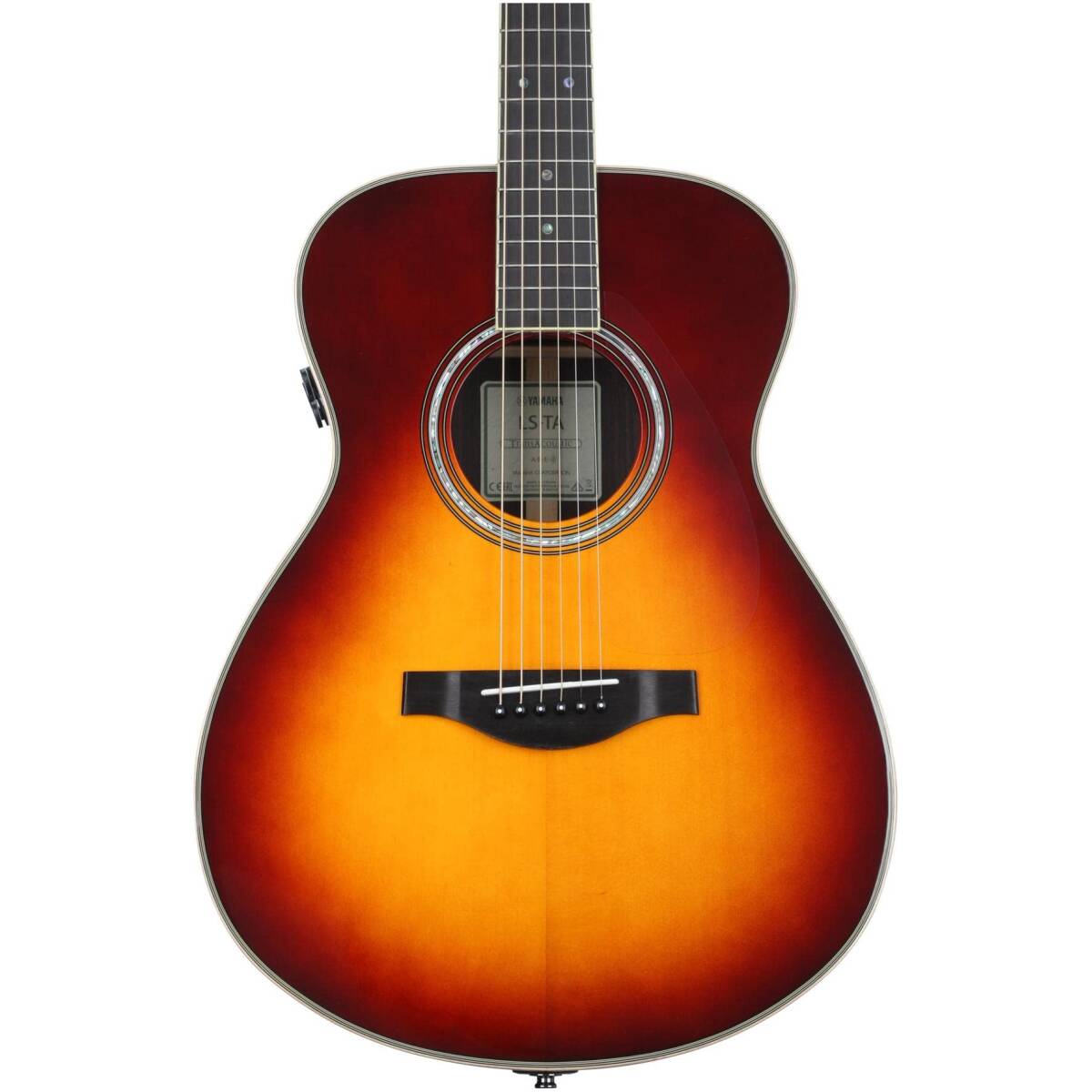 Yamaha FG-TA BSB TransAcoustic Dreadnought Guitar - Image 2