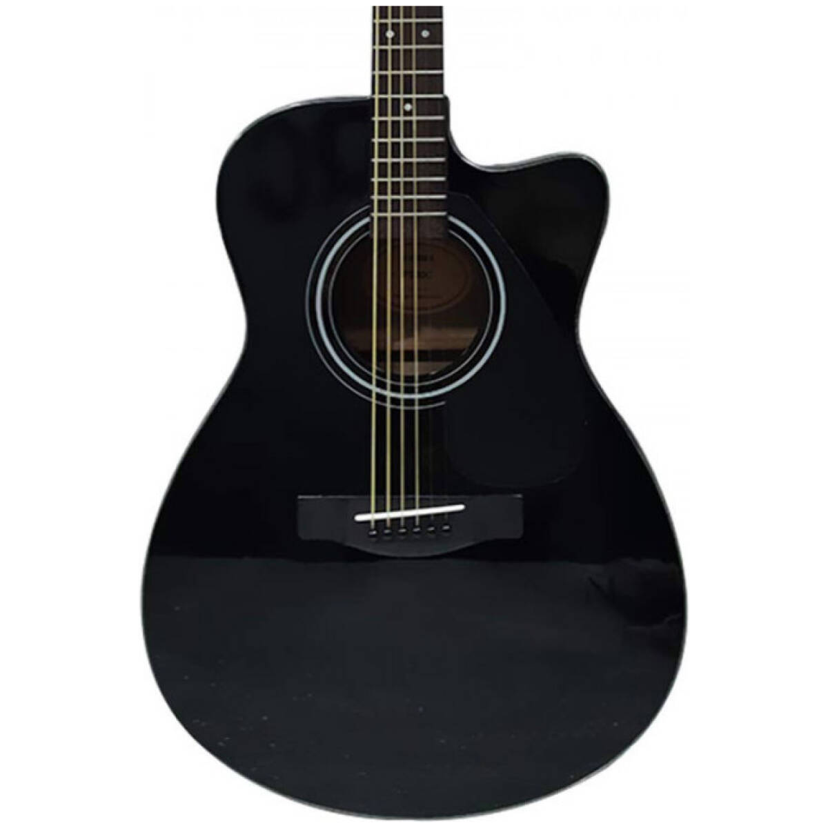 Yamaha FS100C BLK Acoustic Guitar - Image 2
