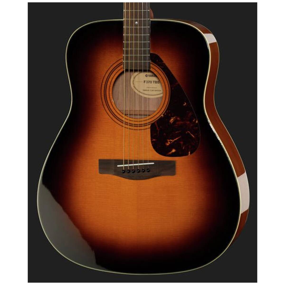 Yamaha F370 TBS Acoustic Folk Guitar - Image 2