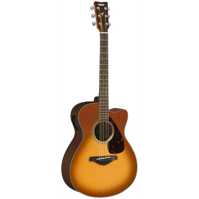 Yamaha FSX800C Sand Burst Acoustic Electric Guitar