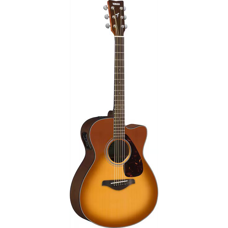 85BA8EC86AF143D2B5711D9F8492CBEC_12073_tcm113-1710169 Yamaha FSX800C Sand Burst Acoustic Electric Guitar - Image 1