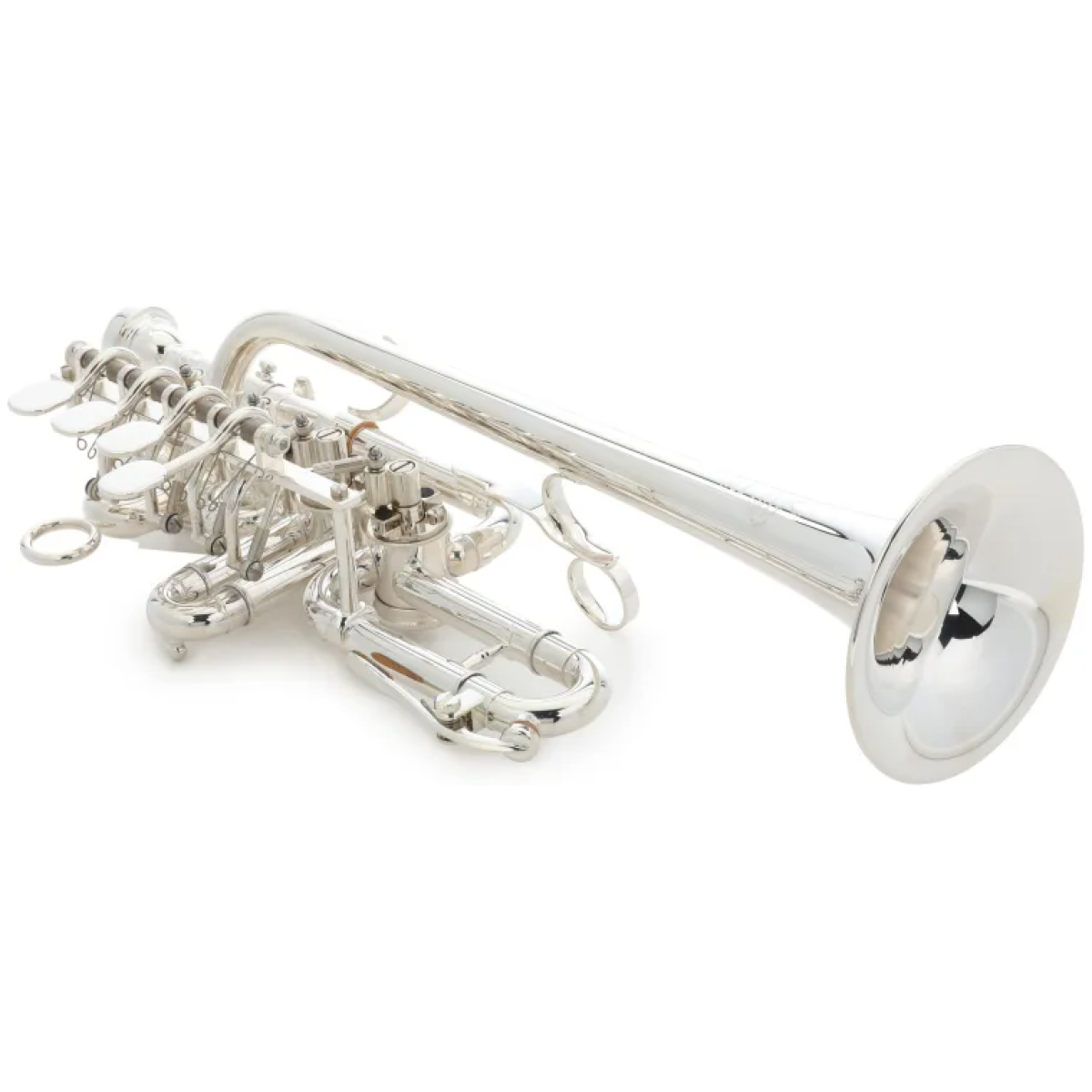 Yamaha YTR-988 Bb/A Rotary Piccolo Trumpet - Image 3