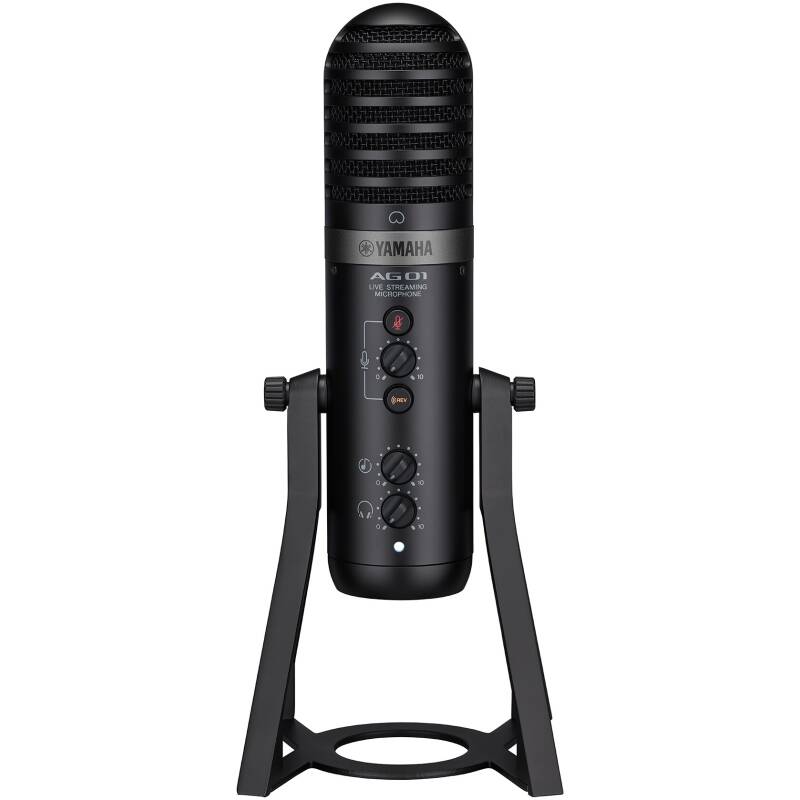 Yamaha AG01 Live Streaming Microphone (Black)