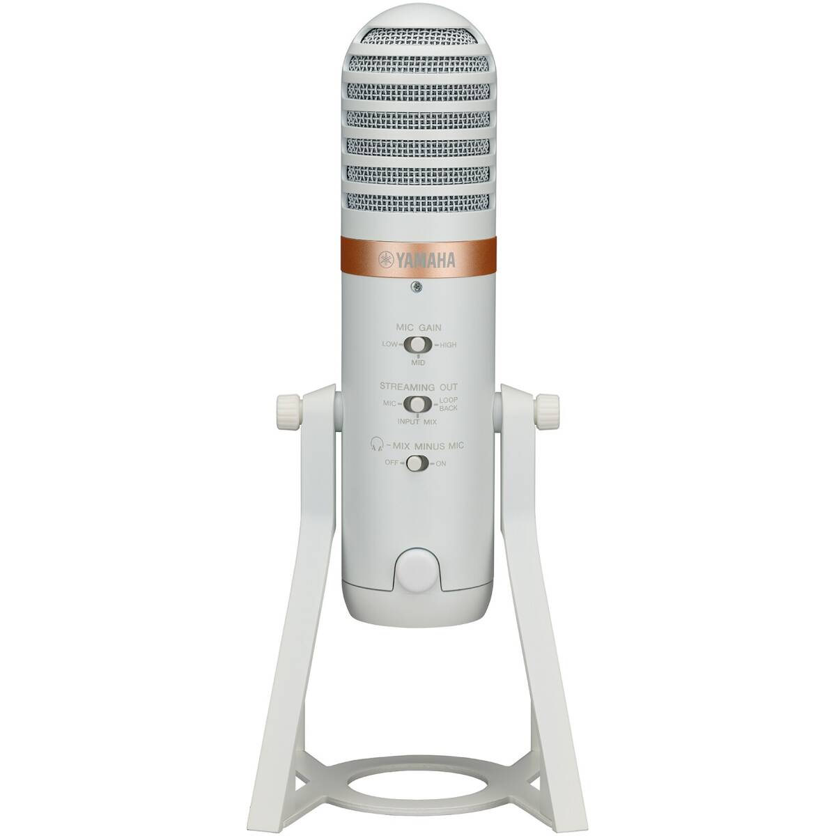 Yamaha AG01 White Live Streaming USB Microphone - Image 4
