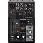 Yamaha AG03MK2 3-Channel Live Streaming Loopback Audio Mixer (Black)