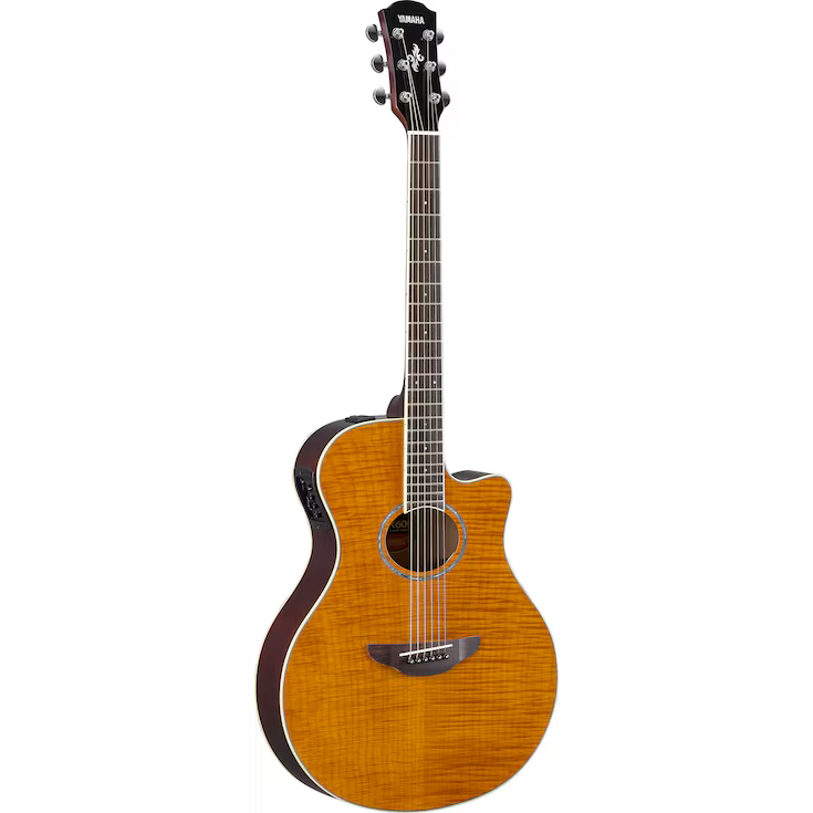 APX600FM_AMB_a_0001_tcm113-1659897 Yamaha APX600FM AMB Thinline Guitar - Image 1
