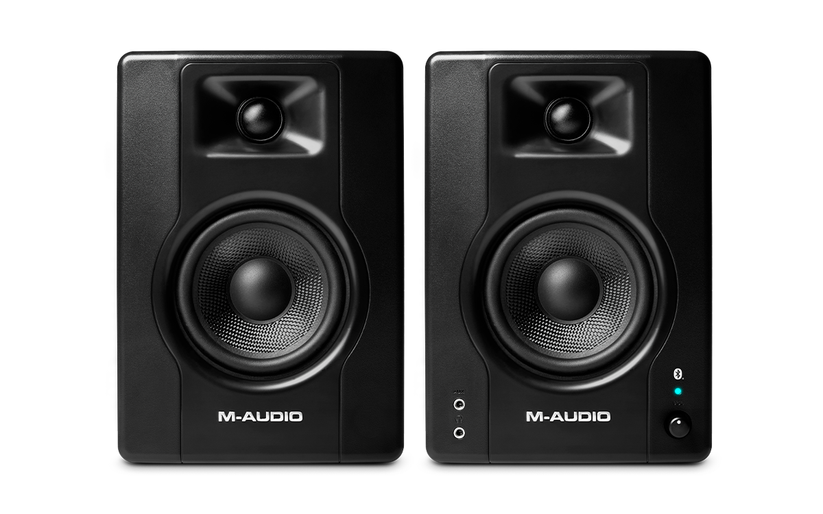 BX4BT_Ortho_web M-Audio BX4 BT Bluetooth Studio Monitor(Pair) - Image 1