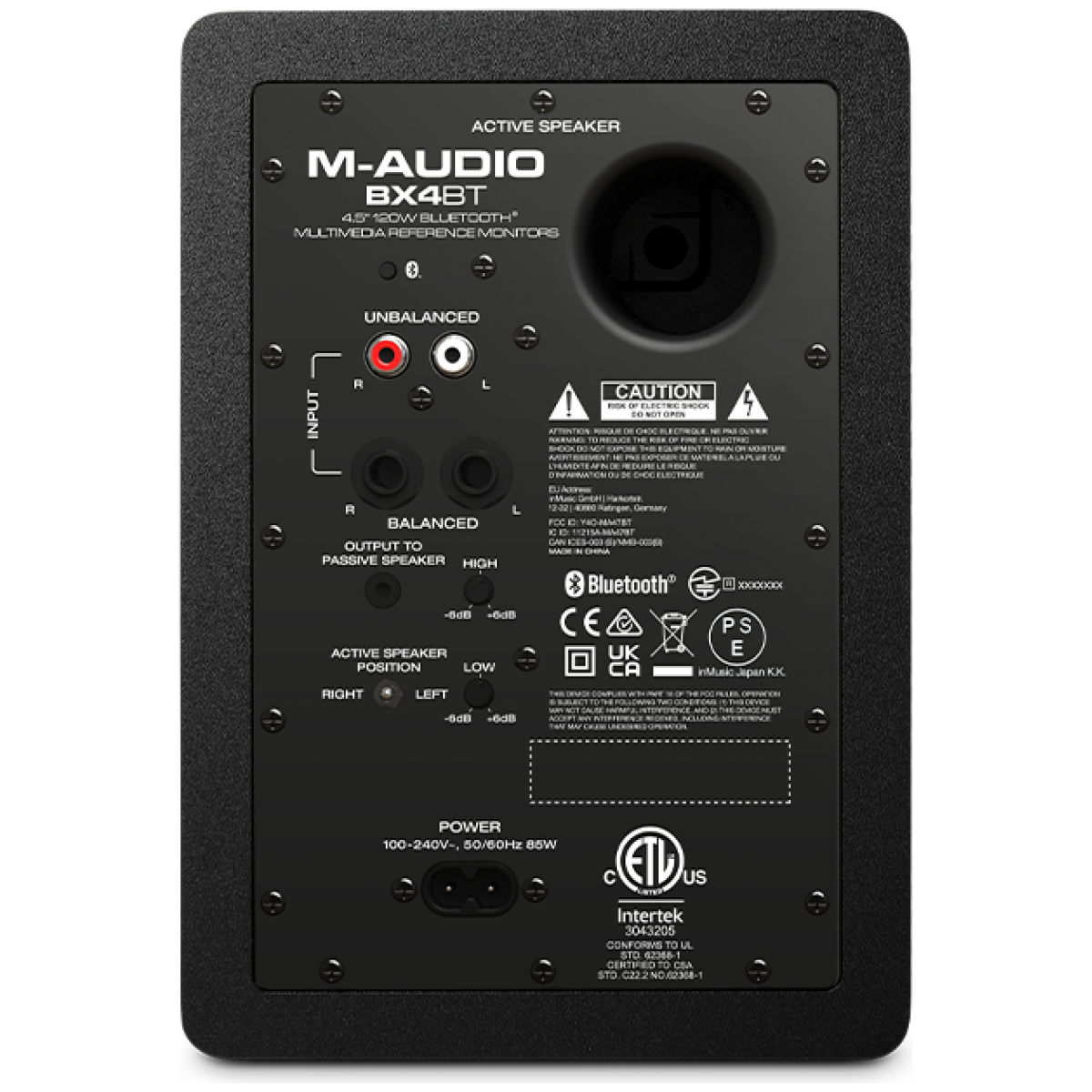 M-Audio BX4 BT Bluetooth Studio Monitor(Pair) - Image 3