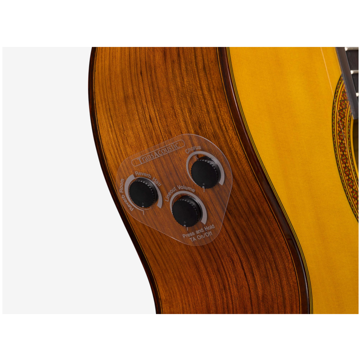 Yamaha CG-TA NAT TransAcoustic Classical Guitar - Image 4