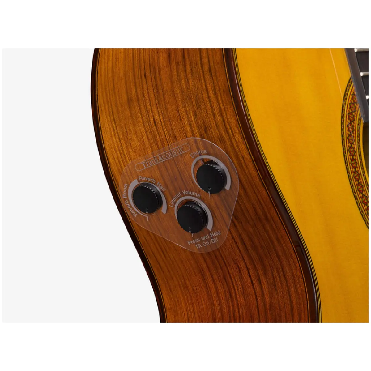 Yamaha CG-TA NAT TransAcoustic Classical Guitar - Image 4