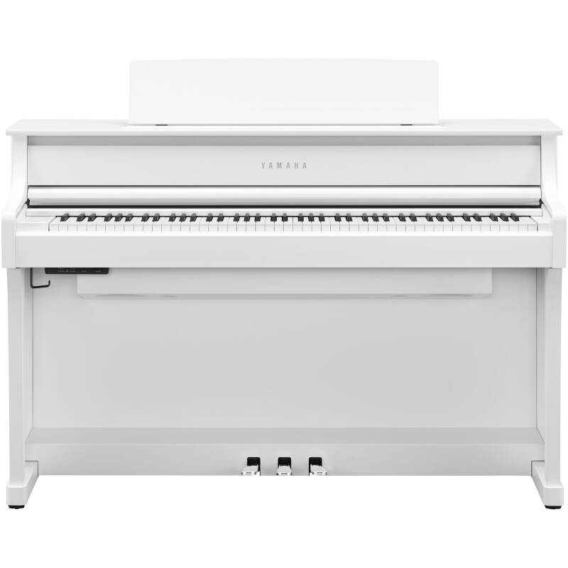 Yamaha CLP-875WH Digital Piano (With Bench)