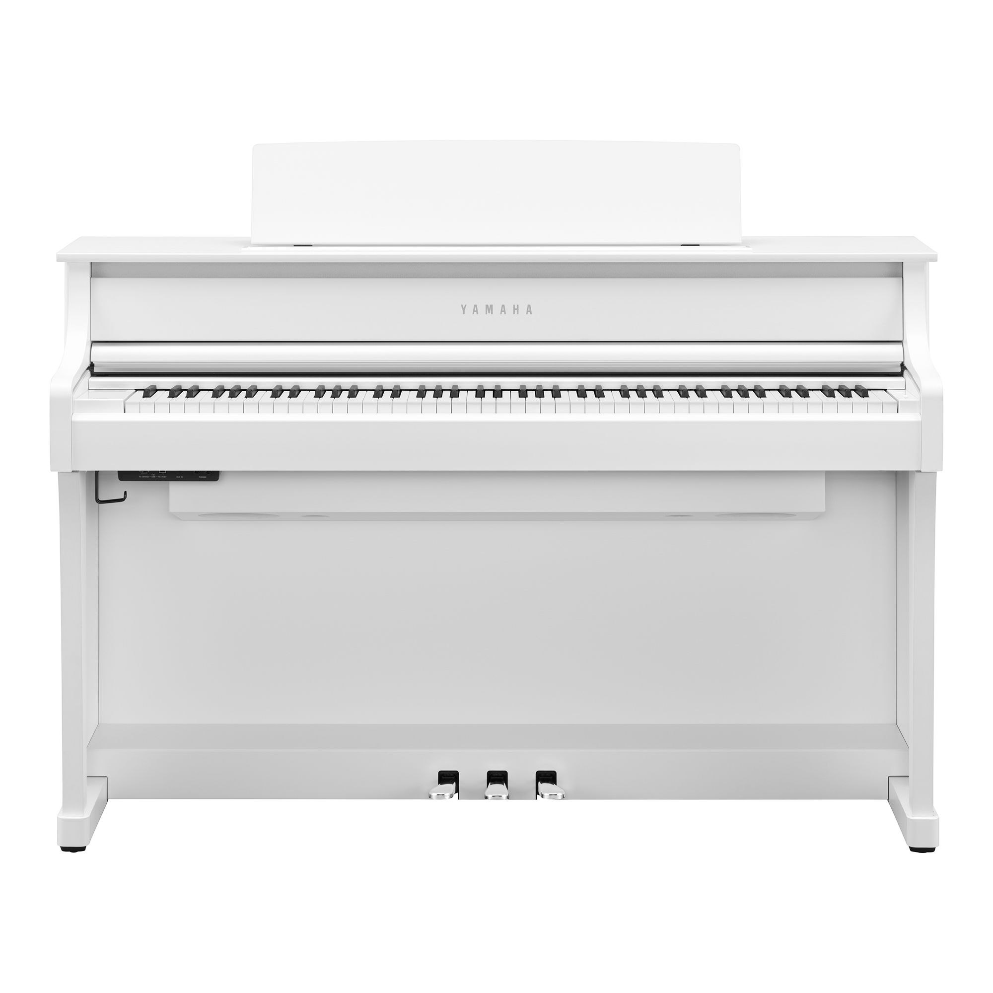 CLP-875WH_f_0001_3c22ab4c3759b0ebbdc21b365dce804e Yamaha CLP-875WH Digital Piano (With Bench) - Image 1