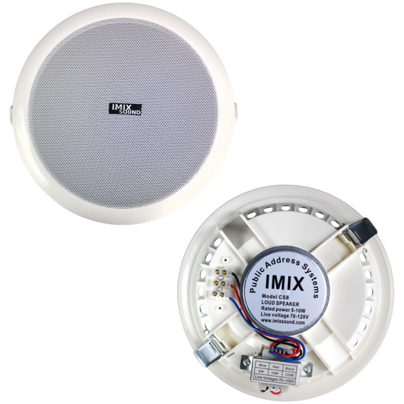 Imix CS8 Ceiling Speaker for PA Systems
