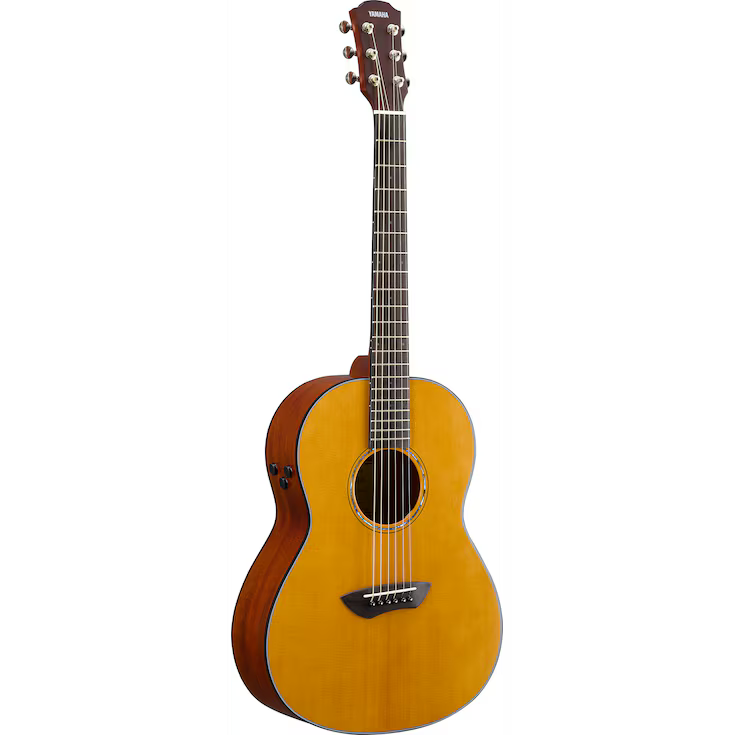 CSF-TA_NT_a_0001_tcm113-1742086 Yamaha CSF-TA VT TransAcoustic Parlor Guitar - Image 1