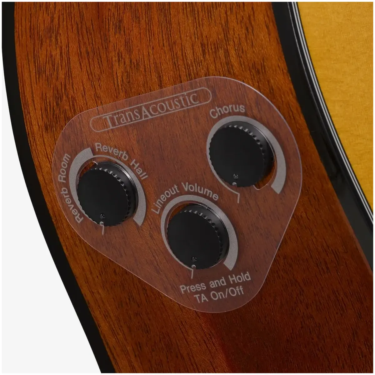 Yamaha CSF-TA VT TransAcoustic Parlor Guitar - Image 6