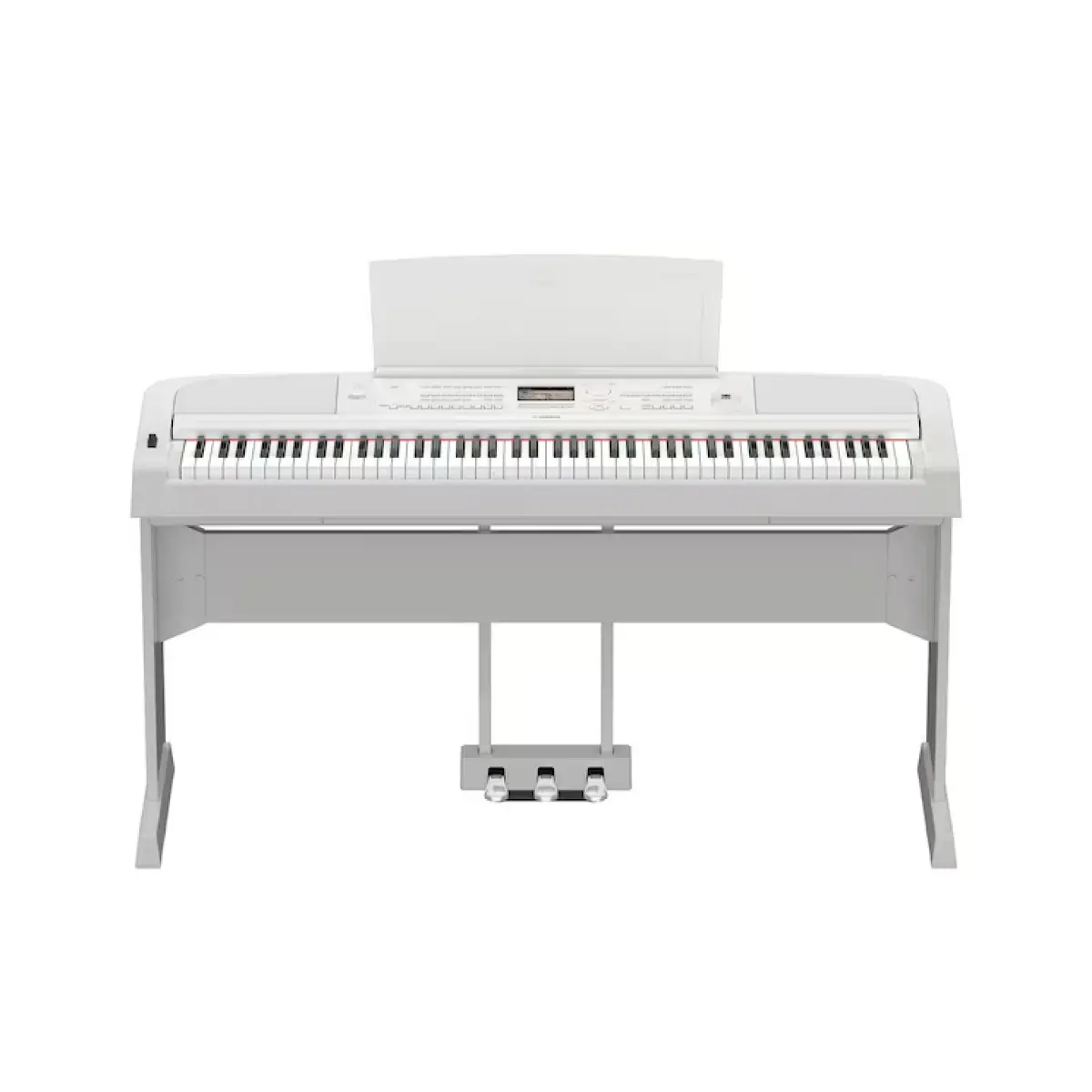 Yamaha DGX-670WH Digital Portable Grand Piano (With Stand) - Image 2