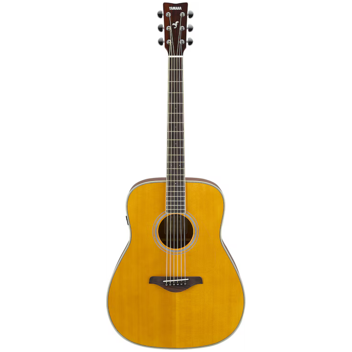 Yamaha FG-TA VT TransAcoustic Dreadnought Guitar - Image 2