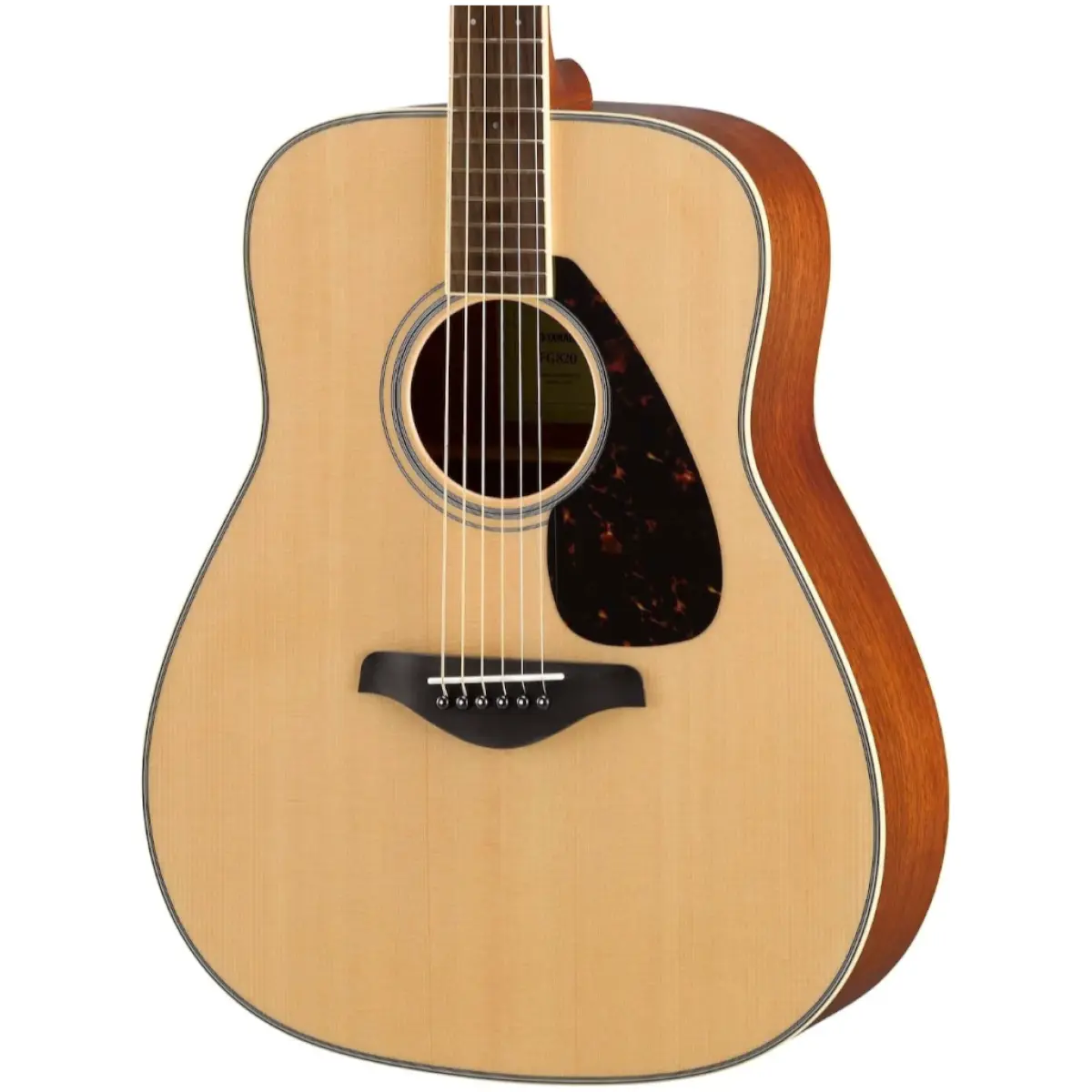 Yamaha FG820 NAT Dreadnought Acoustic Guitar - Image 3