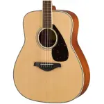 Yamaha FG820 NAT Dreadnought Acoustic Guitar - Image 3