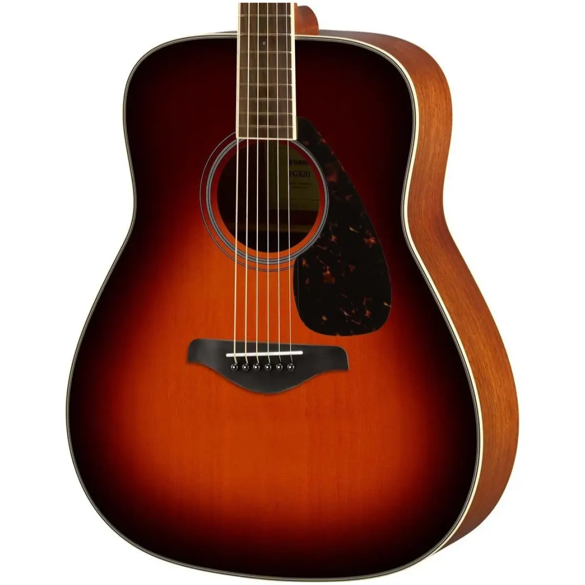 Yamaha FG800 BS Dreadnought Guitar - Image 2