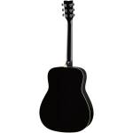 Yamaha FG820 BLK Dreadnought Acoustic Guitar - Image 2