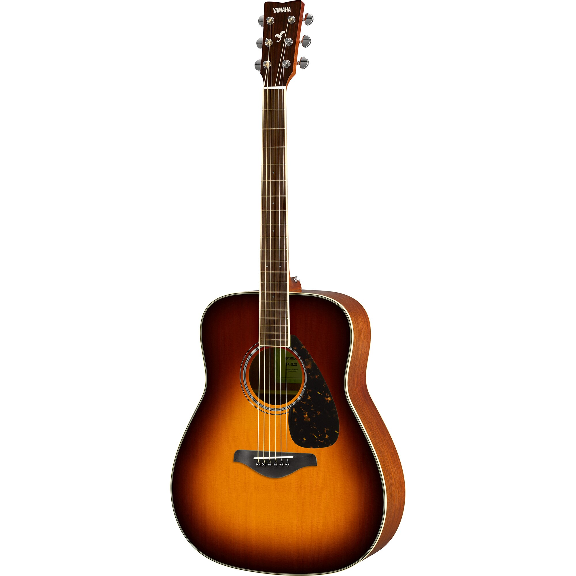 FG820_BS_from_fg820_brown_sunburst_tcm113-1693508 Yamaha FG820 BS Dreadnought Acoustic Guitar - Image 1