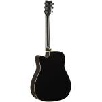 Yamaha FGC-TA BLK TransAcoustic Dreadnought Guitar - Image 2