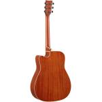 Yamaha FGC-TA BS TransAcoustic Dreadnought Guitar - Image 4