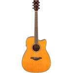 Yamaha FGC-TA VAT TransAcoustic Dreadnought Guitar - Image 2