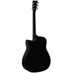 Yamaha FGX800C BLK Dreadnought Acoustic-electric Guitar - Image 3