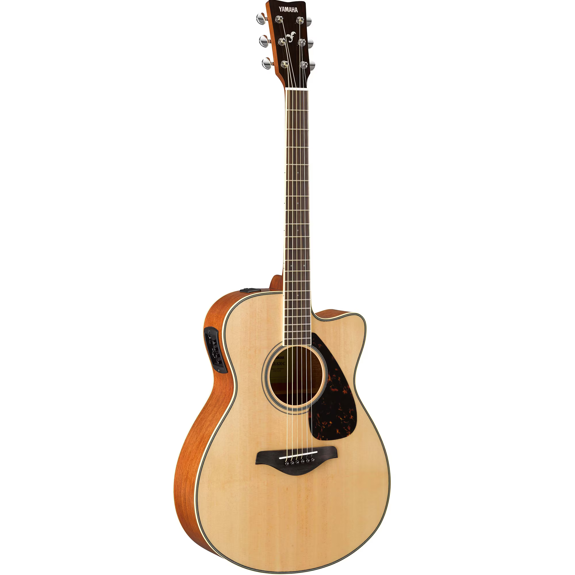 FSX820C_Natural_tcm113-1681690 Yamaha FSX820C Concert Acoustic-electric Guitar - Image 1