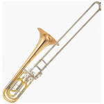 Yamaha YBL-421G Intermediate Bass Trombone - Image 4