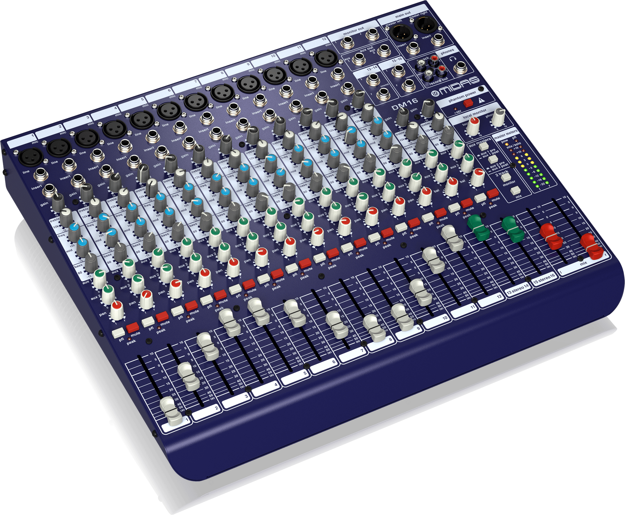 Midas DM16 – 16-Channel Analog Mixer - A1 Sound