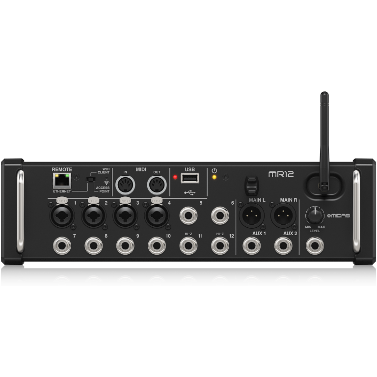 Midas MR12 – 12-Input Digital Stage Mixer