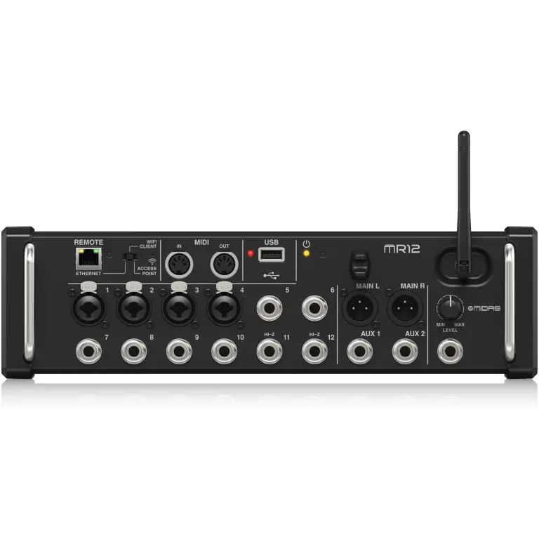 Midas MR12 – 12-Input Digital Stage Mixer
