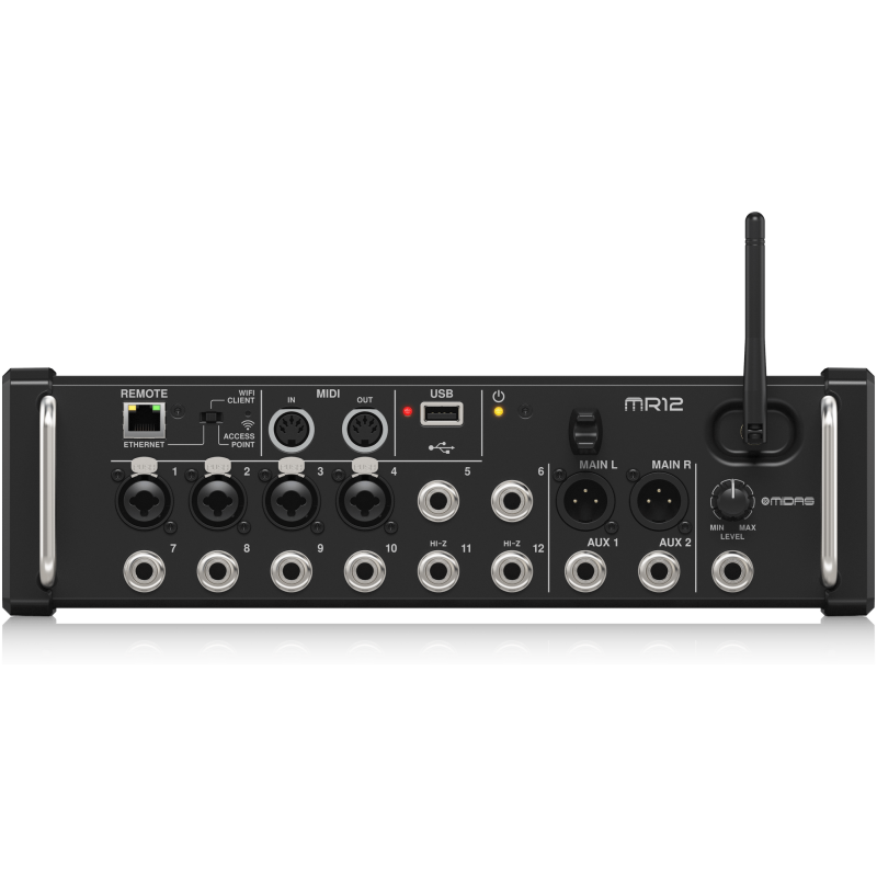 Midas MR12 – 12-Input Digital Stage Mixer