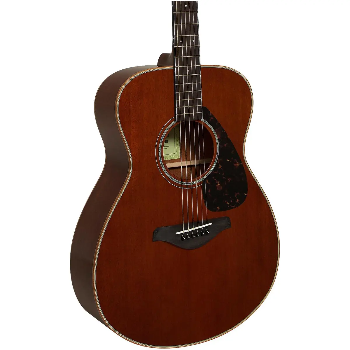 YAMAHA FS850 NT Mahogany Acoustic Guitar - Image 3