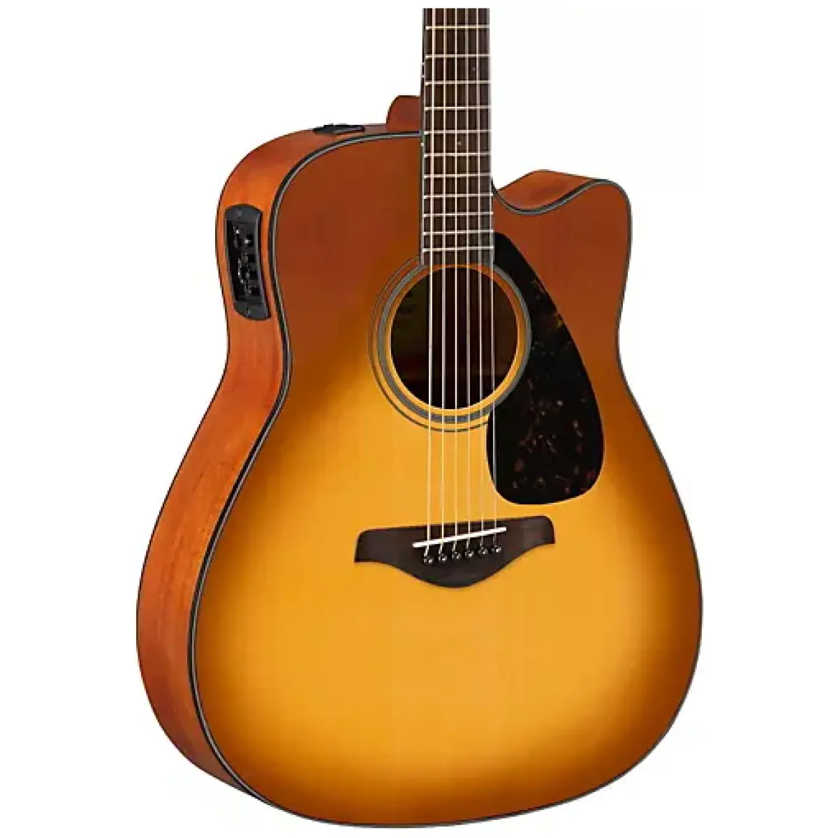 Yamaha FGX800C SB Dreadnought Acoustic-electric Guitar - Image 2